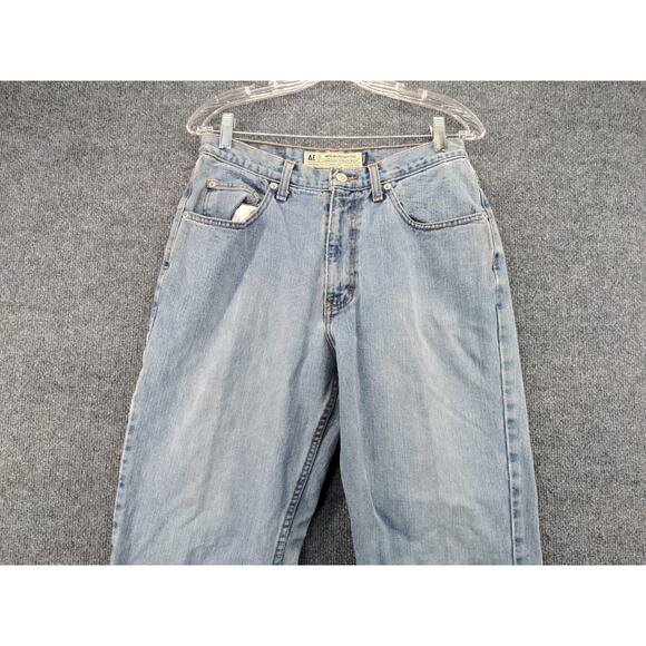 American Eagle Mens Jeans Size 31x30 Blue Denim 100% Cotton Logo - Picture 6 of 13